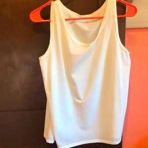 Women’s white tank top